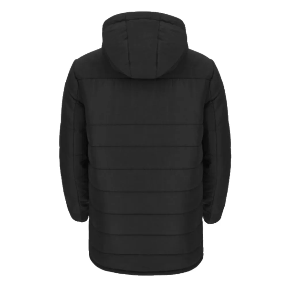 2023-2024 Cardiff Blues Rugby Travel Padded Jacket (Black)
