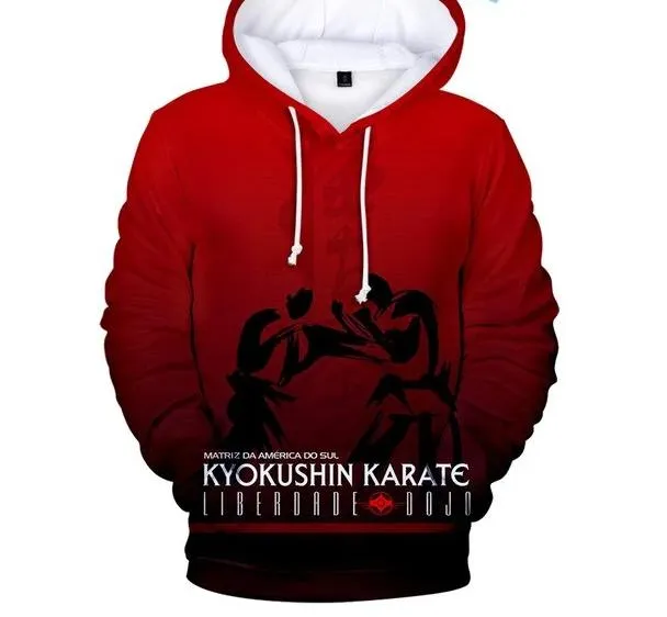 3D Hooded kyokushin karaté hoodie