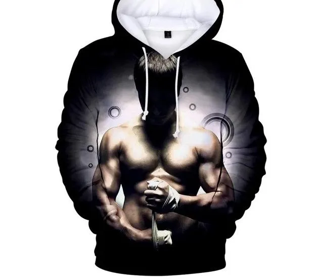 3D Hooded kyokushin karaté hoodie