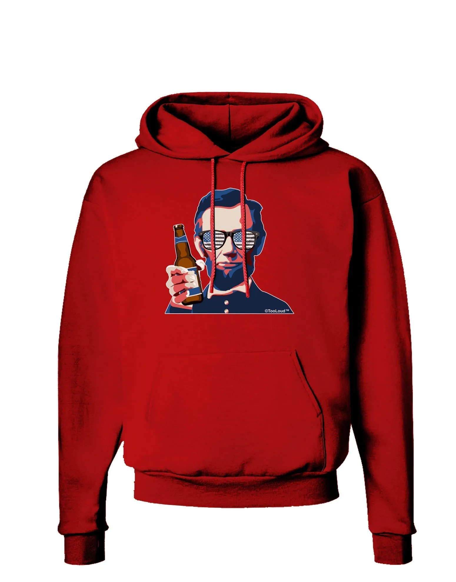 Abraham Drinkoln Dark Hoodie Sweatshirt