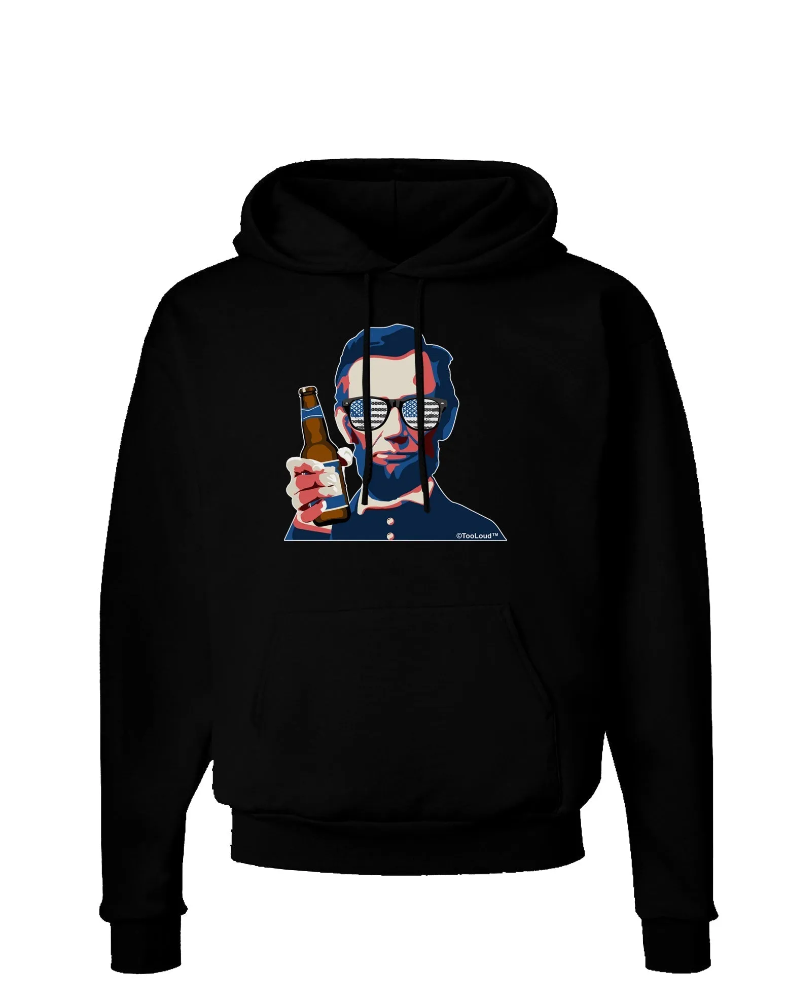 Abraham Drinkoln Dark Hoodie Sweatshirt