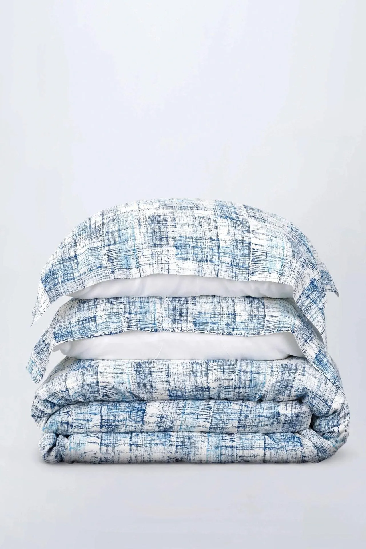 Abstract Line Drawing Print Duvet Set