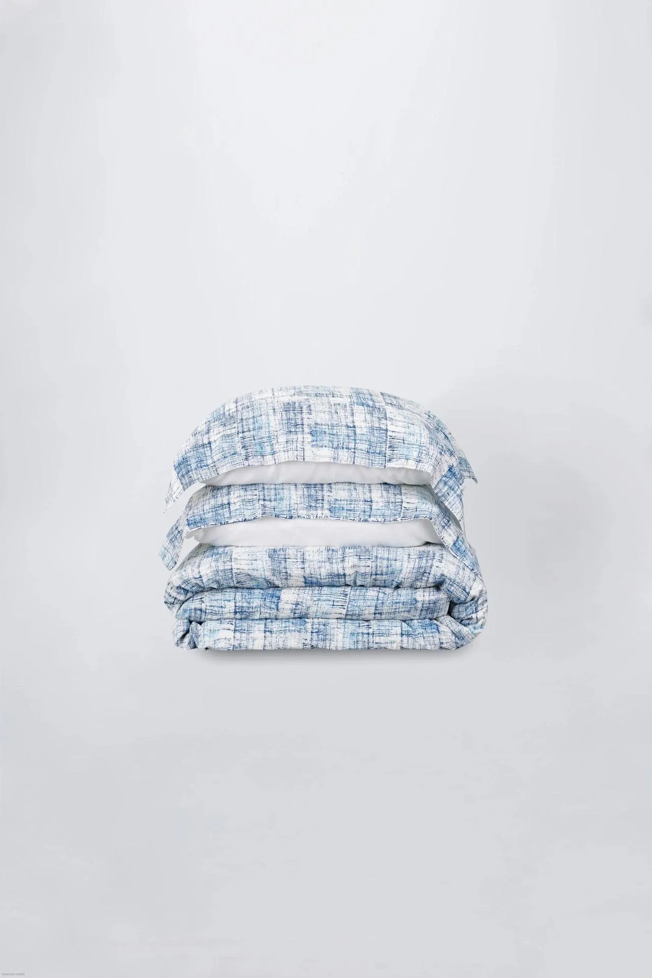 Abstract Line Drawing Print Duvet Set