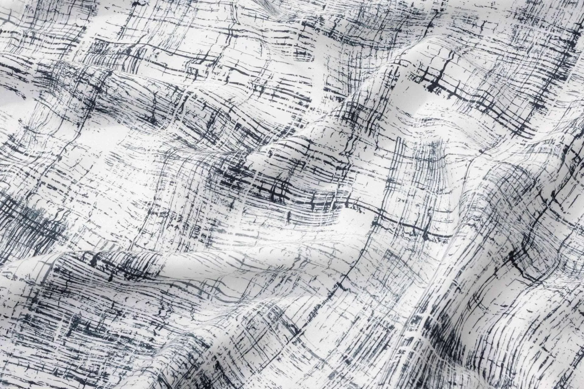 Abstract Line Drawing Print Duvet Set