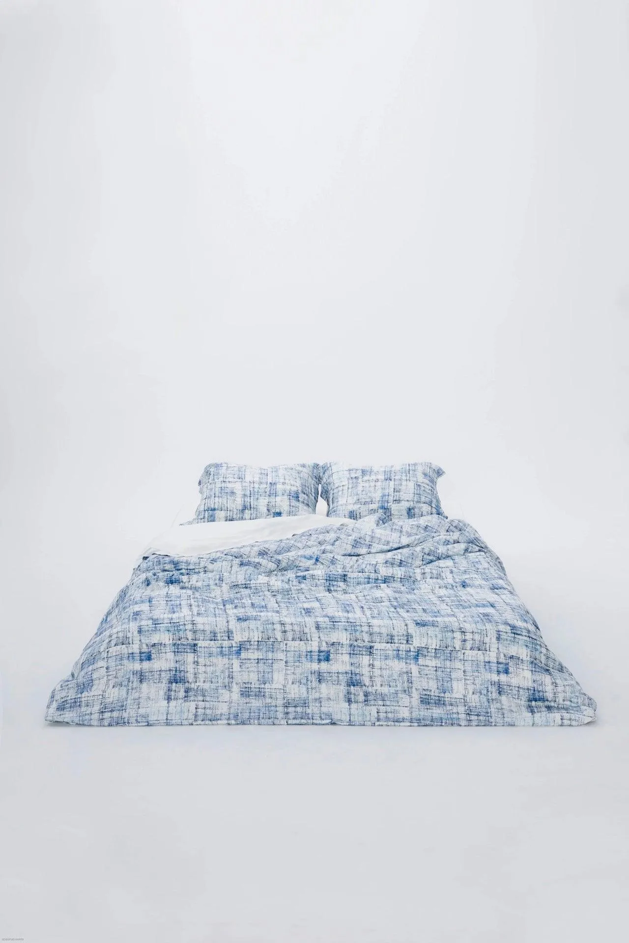 Abstract Line Drawing Print Duvet Set