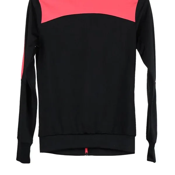 Age 13-14 Adidas Track Jacket - Large Block Colour Polyester