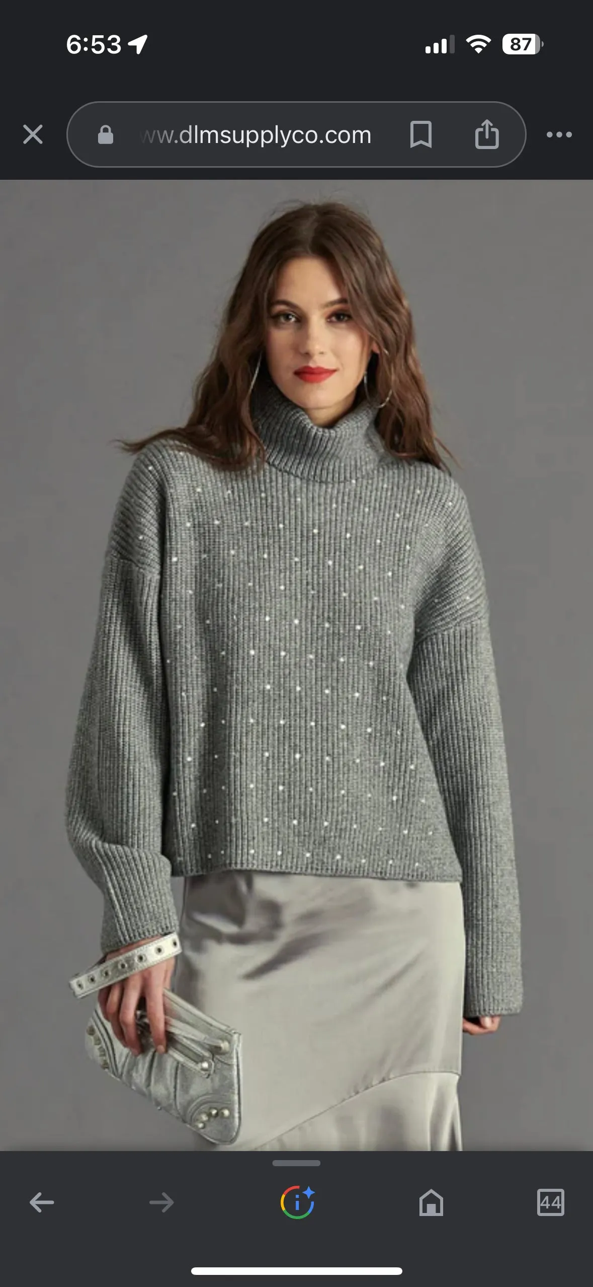 Astro Turtleneck Sweater