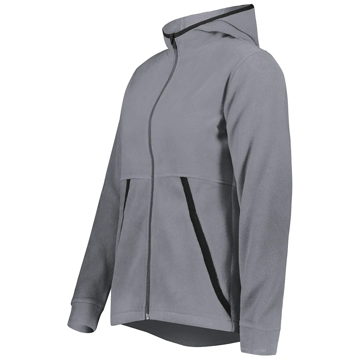 Augusta Sportswear Women's Graphite Chill Fleece 2.0 Full Zip Hoodie