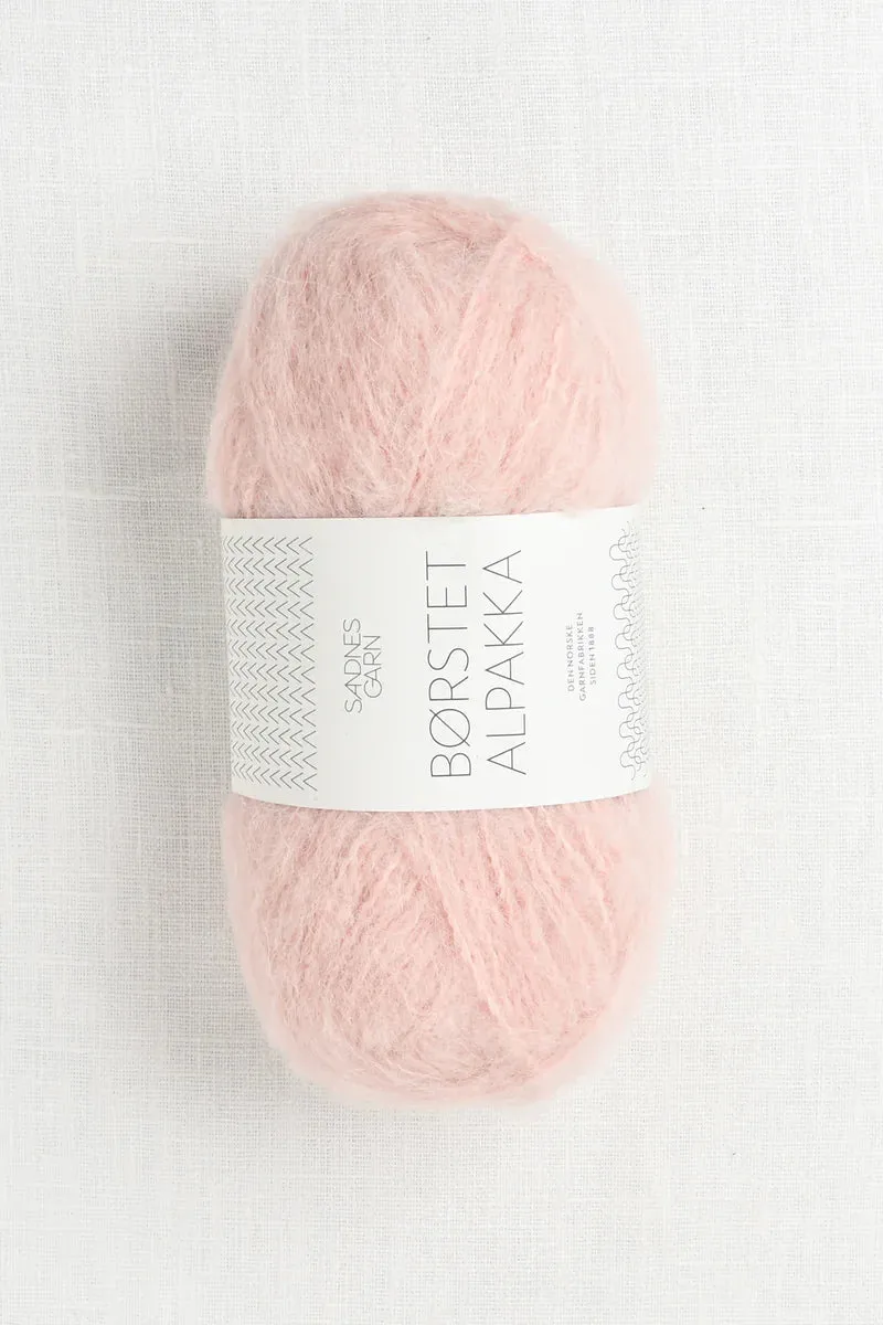 Berlin Scarf in Børstet Alpakka