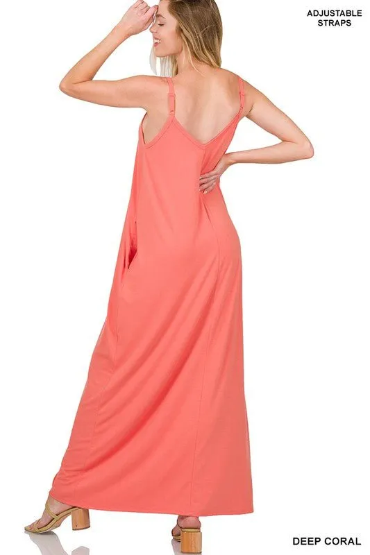 Berry Bliss Summer Maxi Dress