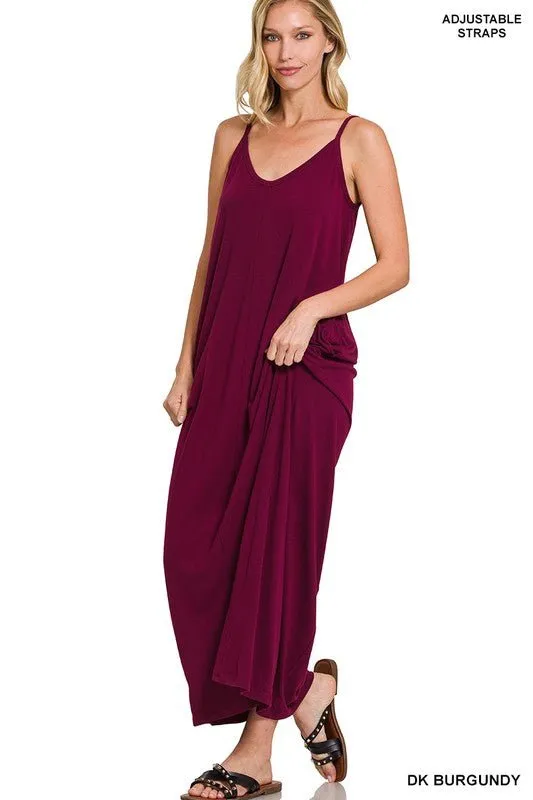 Berry Bliss Summer Maxi Dress