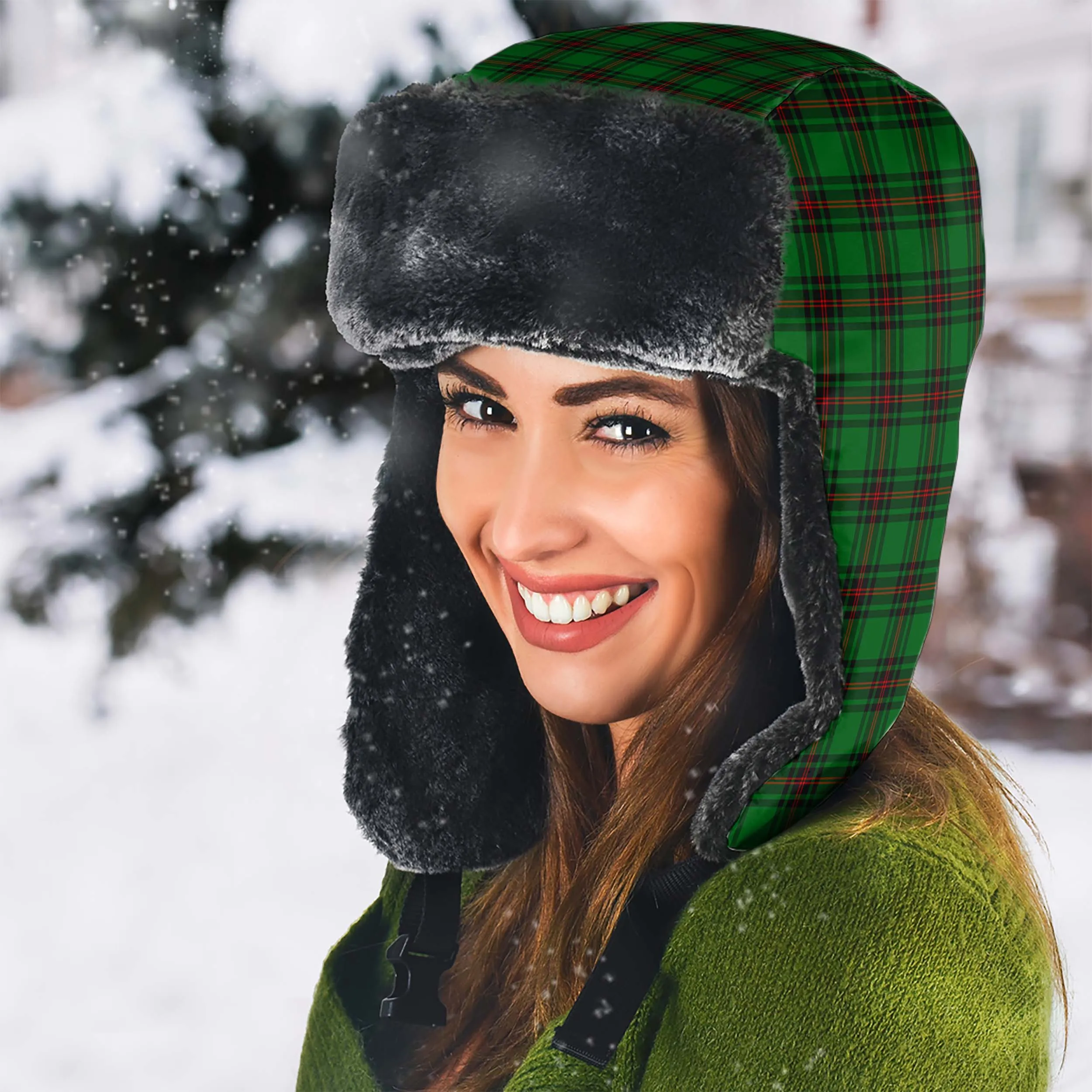 Beveridge Tartan Winter Trapper Hat