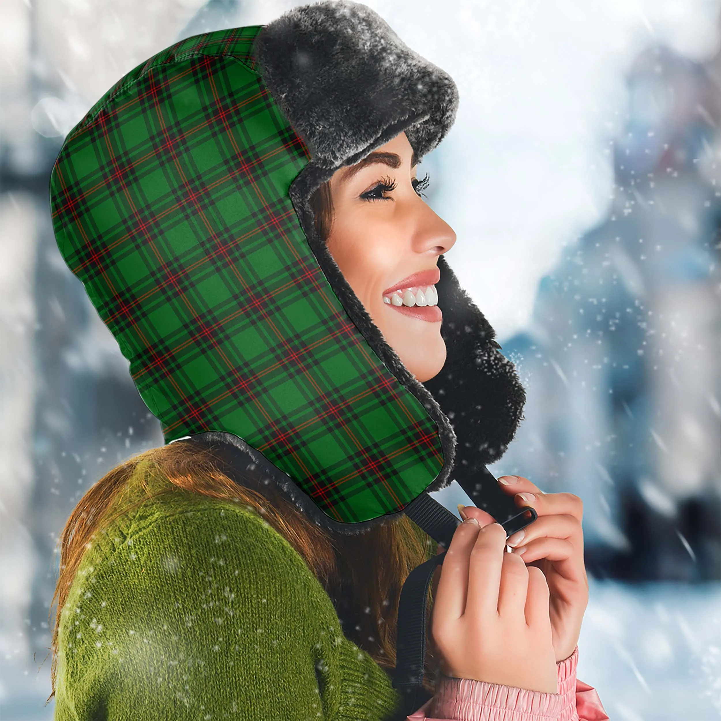 Beveridge Tartan Winter Trapper Hat
