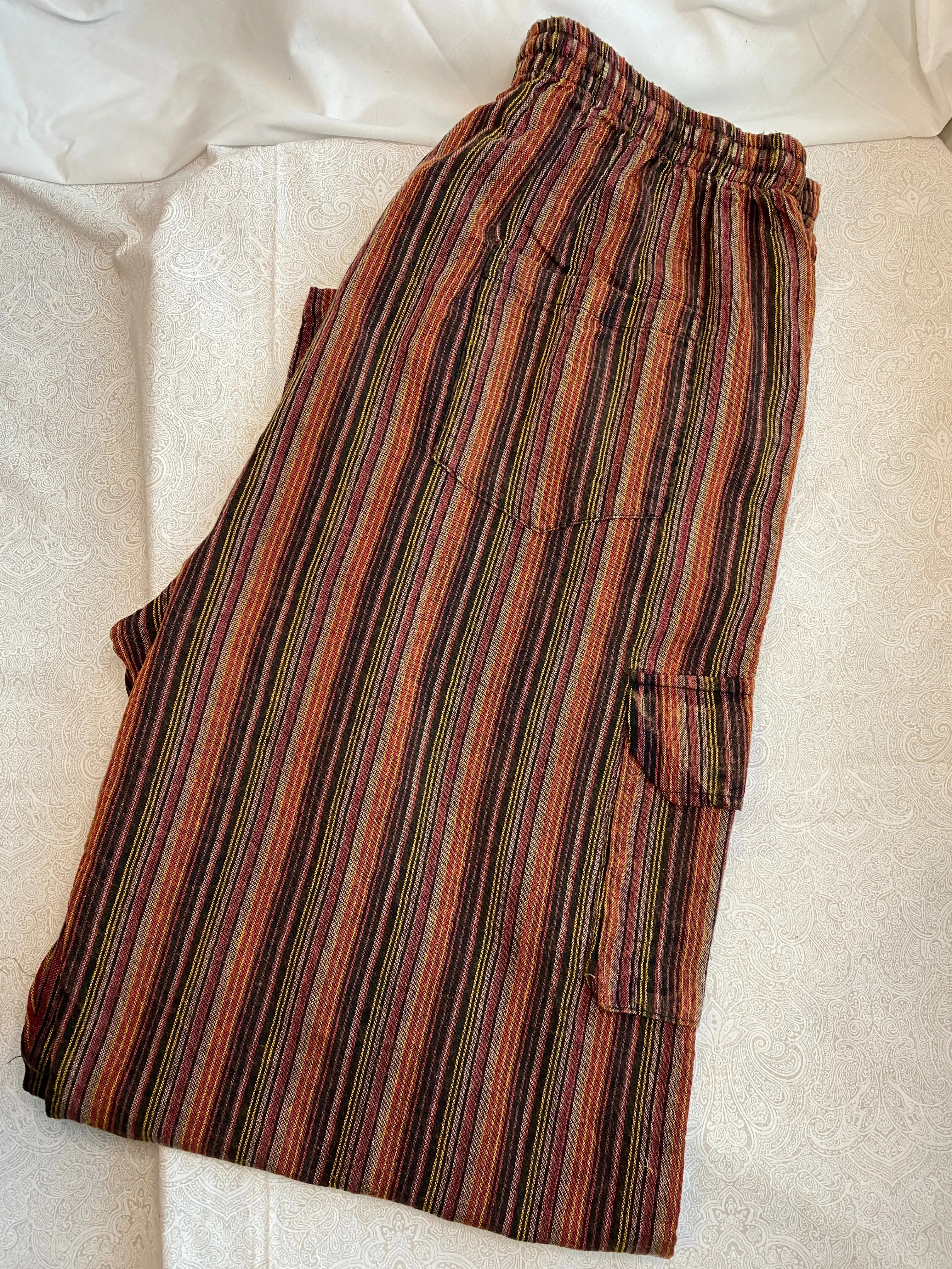 Bohemian Pants with Cargo Pockets