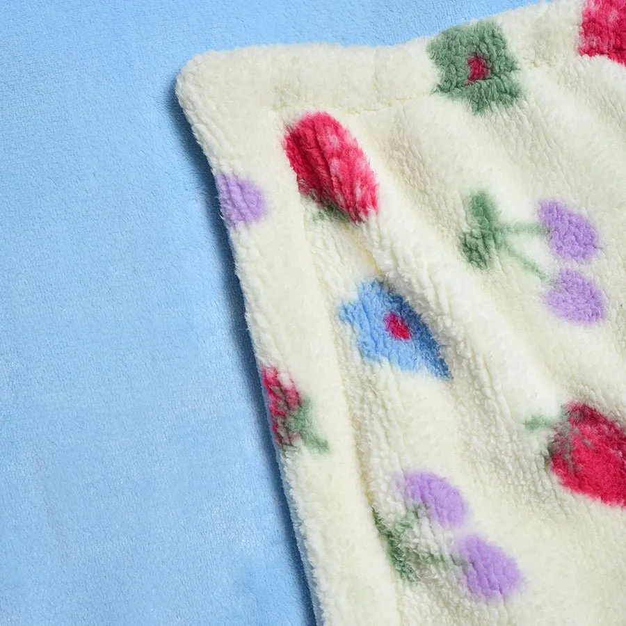 Bonjour Double Layer Daisy Blanket