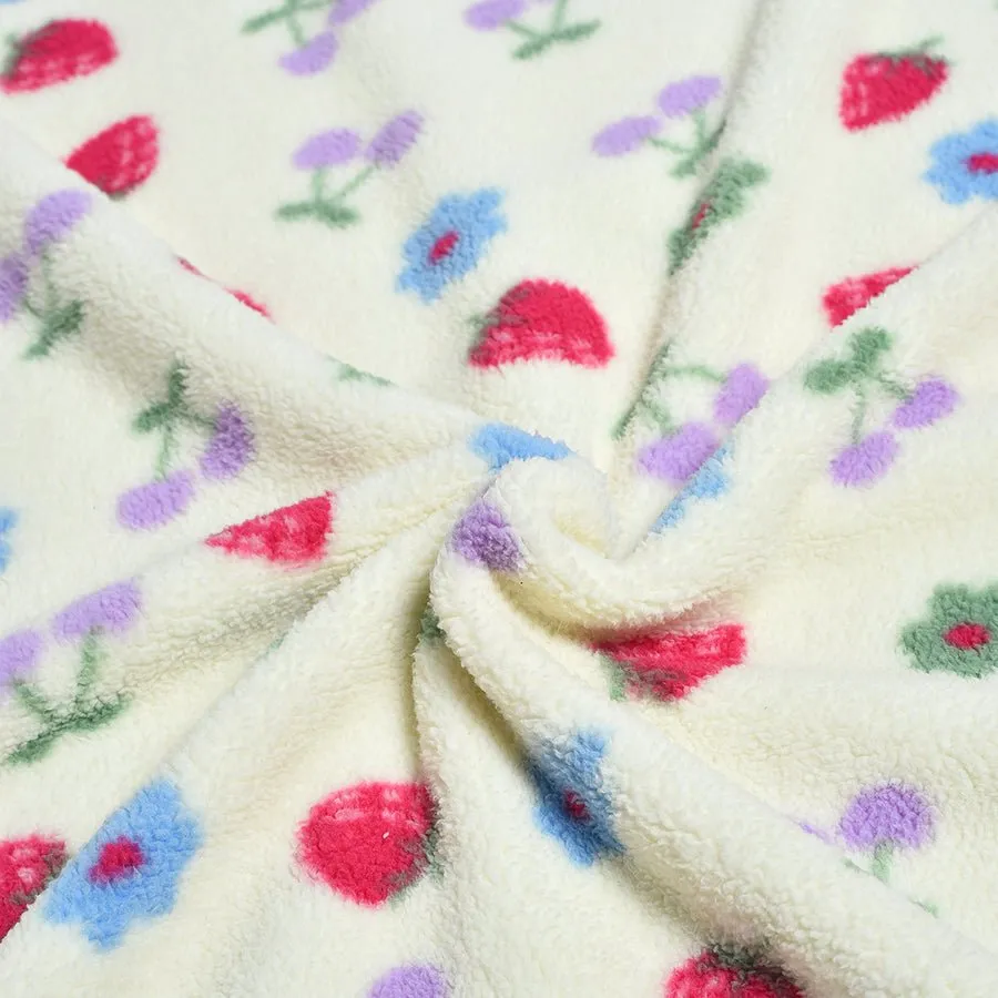 Bonjour Double Layer Daisy Blanket