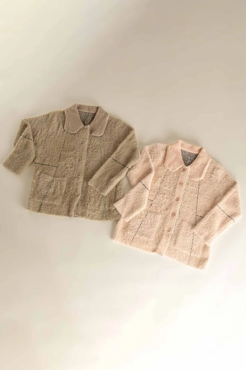 BRICK-WING COLLAR FULL SLEEVE-SWEATER (23W-034-65)