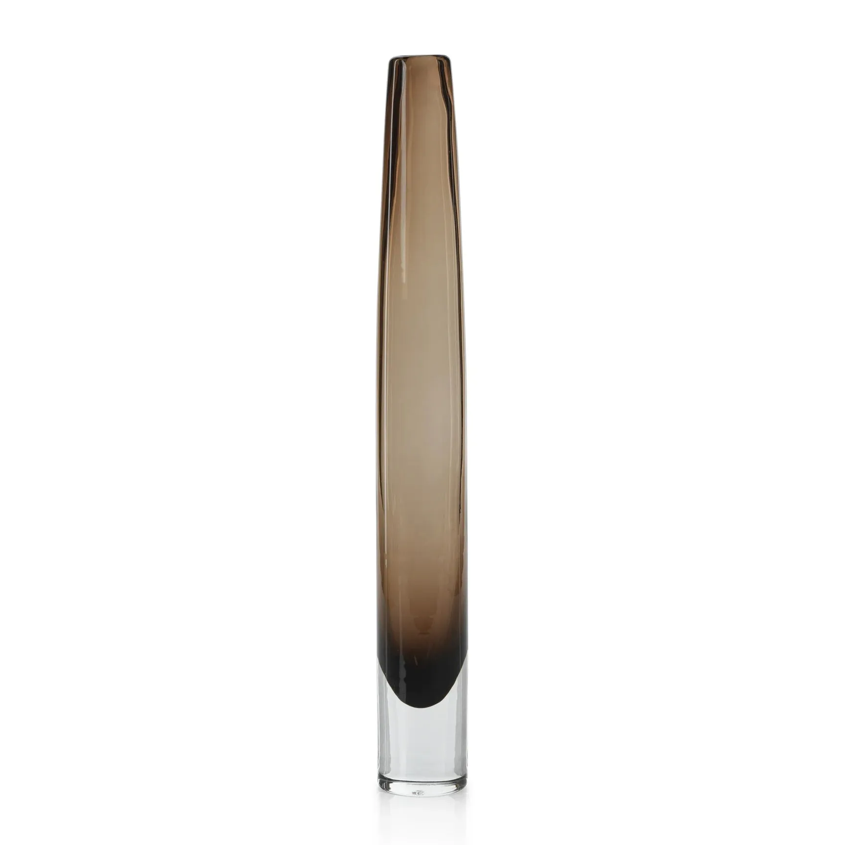 Brynn Slim Taupe Vase - Large