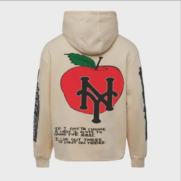Cali to NYC Hoodie Cream