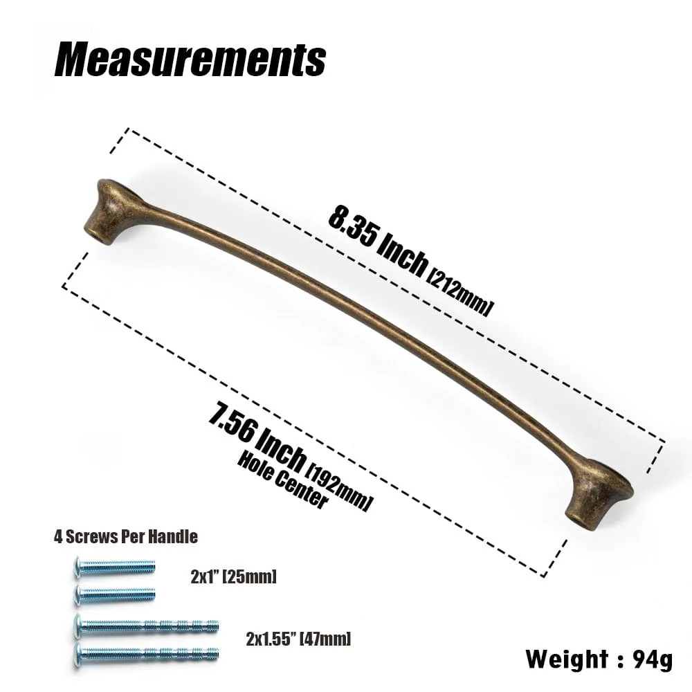 Casual Luxury Solid Zinc Cabinet Handles for Drawer, Cupboard, Wardrobe