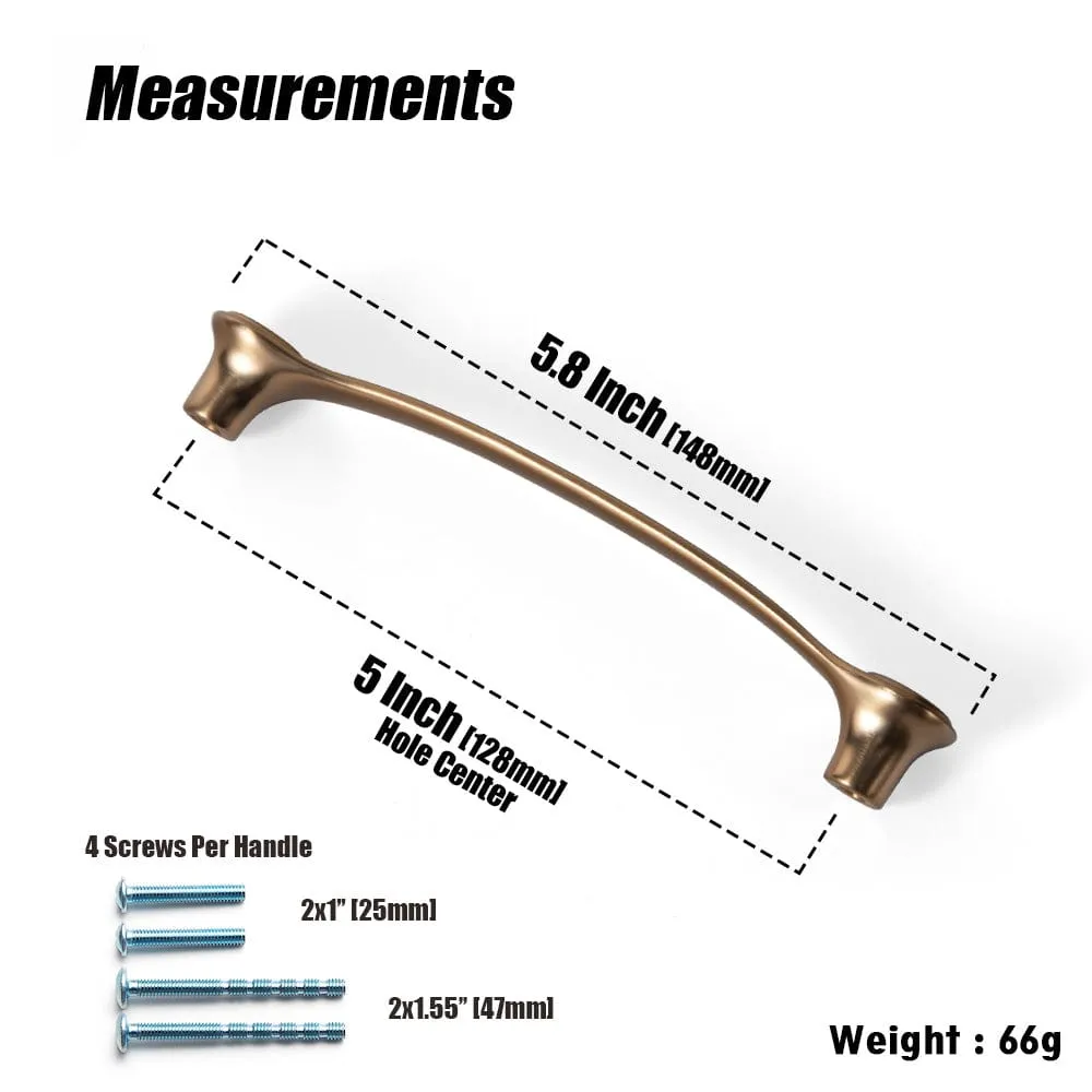 Casual Luxury Solid Zinc Cabinet Handles for Drawer, Cupboard, Wardrobe