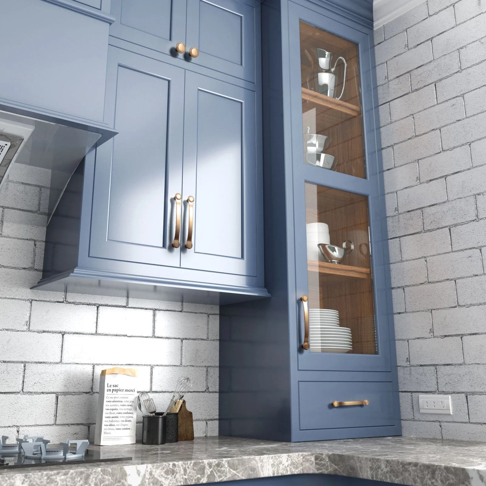 Casual Luxury Solid Zinc Cabinet Handles for Drawer, Cupboard, Wardrobe