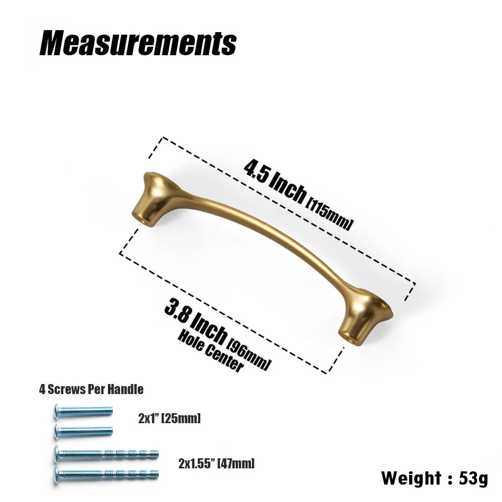 Casual Luxury Solid Zinc Cabinet Handles for Drawer, Cupboard, Wardrobe