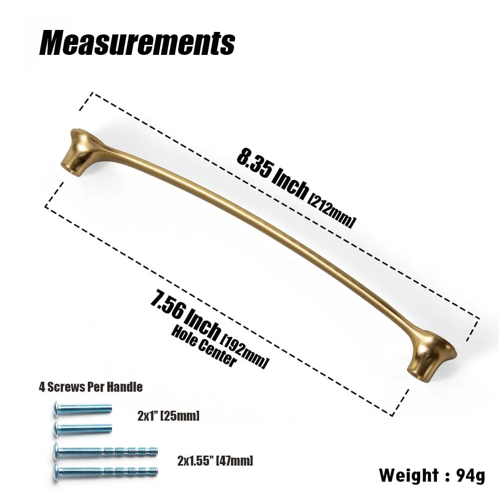 Casual Luxury Solid Zinc Cabinet Handles for Drawer, Cupboard, Wardrobe