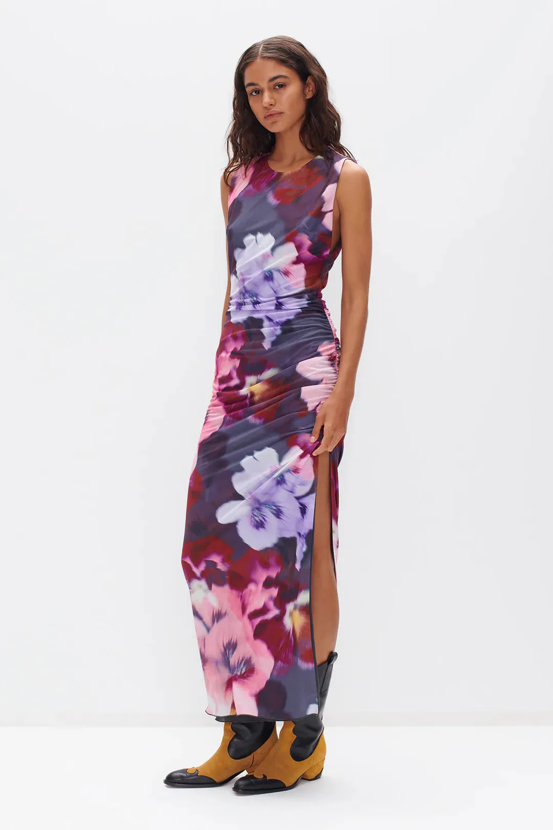 Chamelon Dress - Iris Print