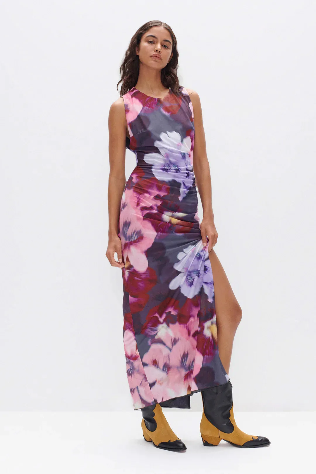 Chamelon Dress - Iris Print