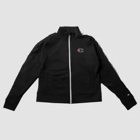 CHAMPION - Women - Logo Tape Track Jacket - Black