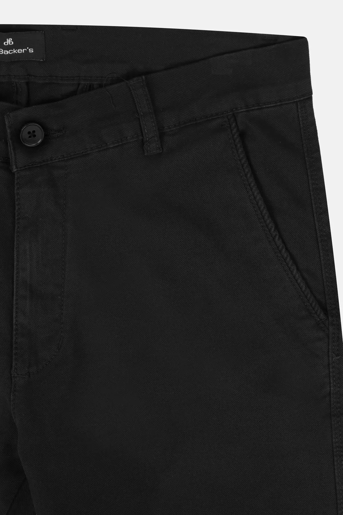 Chino Twill Black Pant