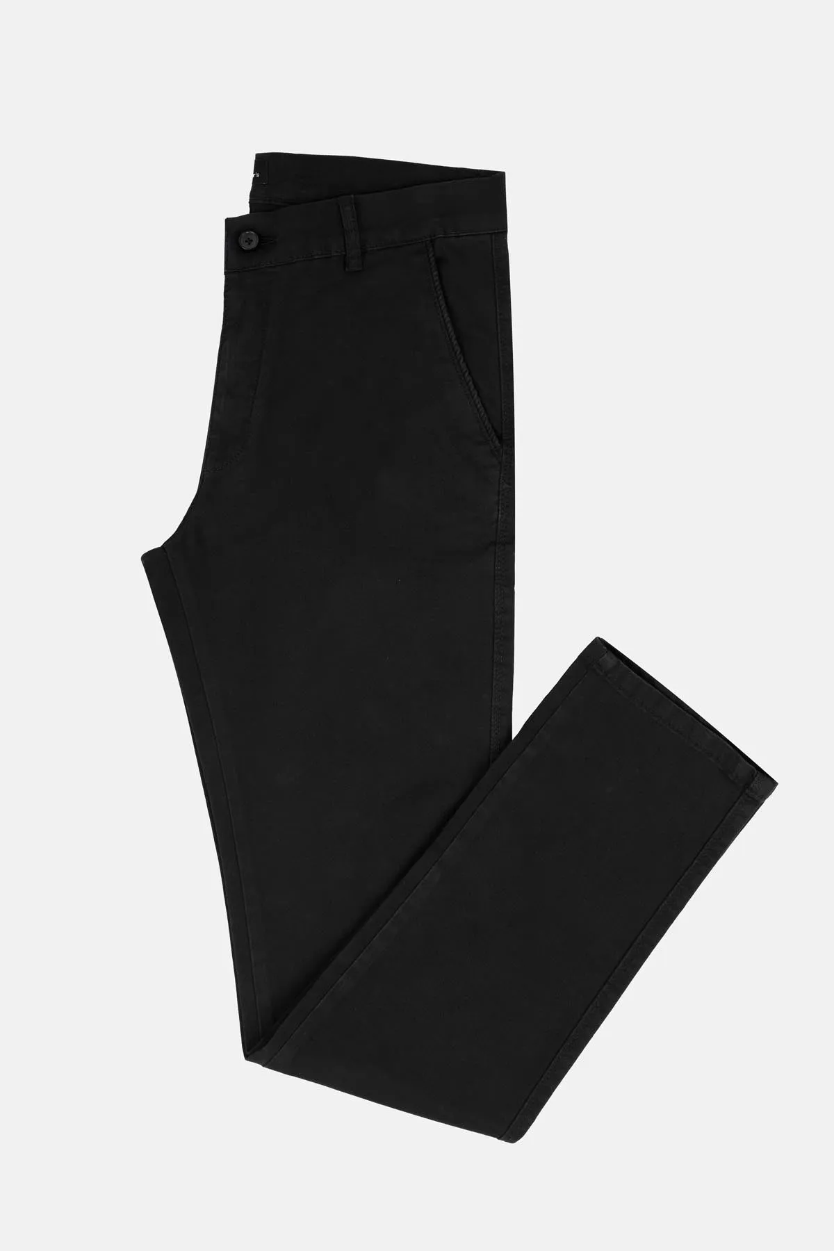 Chino Twill Black Pant