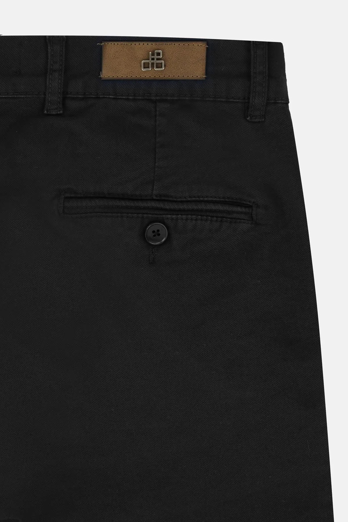 Chino Twill Black Pant