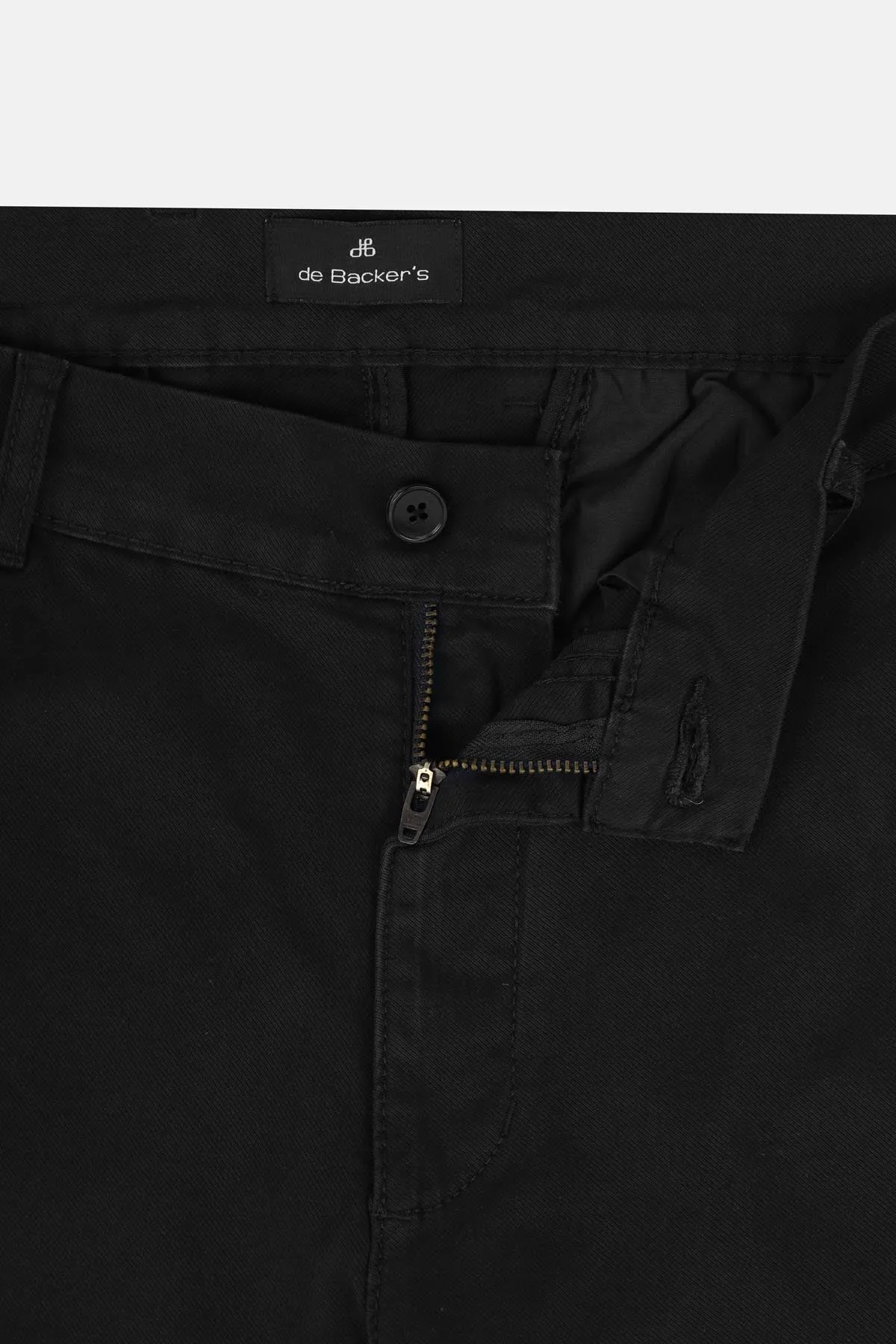 Chino Twill Black Pant