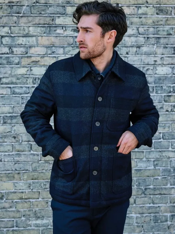 Clean Cut Copenhagen Navy Padded Jacket