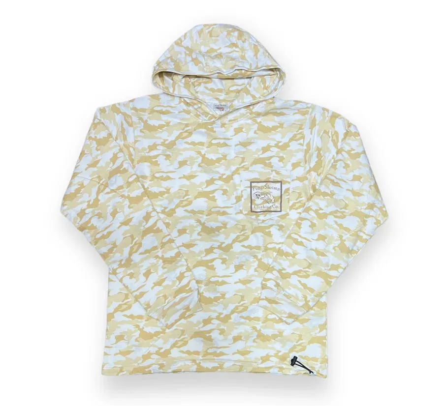 Comfort lined t-shirt hoodie