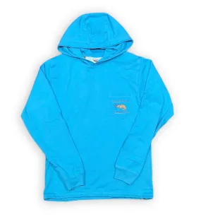 Comfort lined t-shirt hoodie