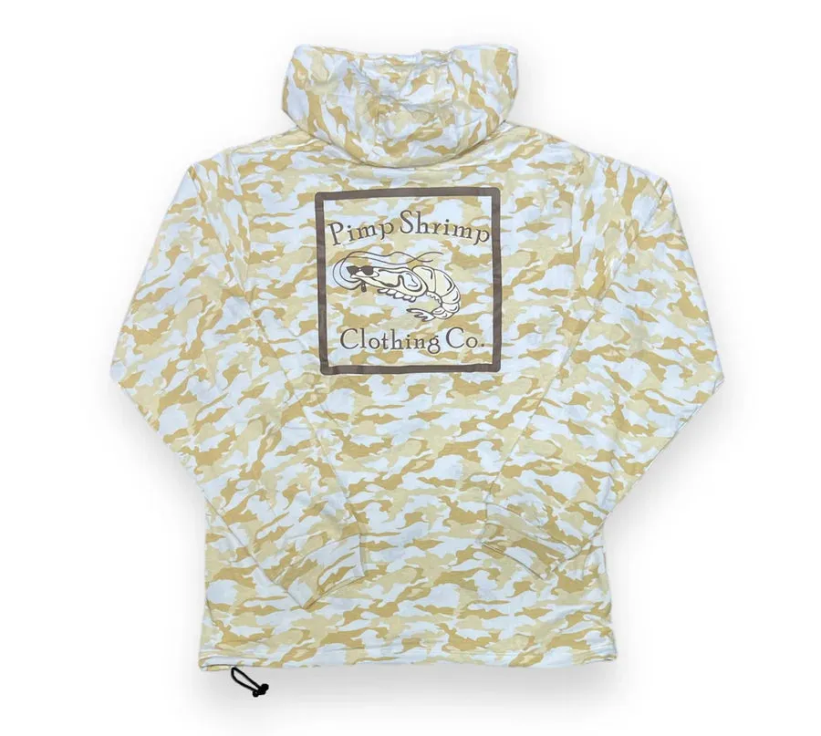 Comfort lined t-shirt hoodie
