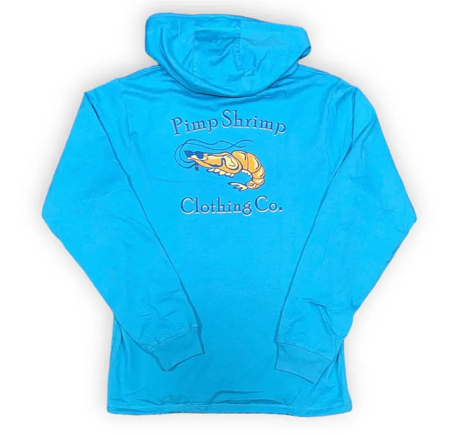 Comfort lined t-shirt hoodie