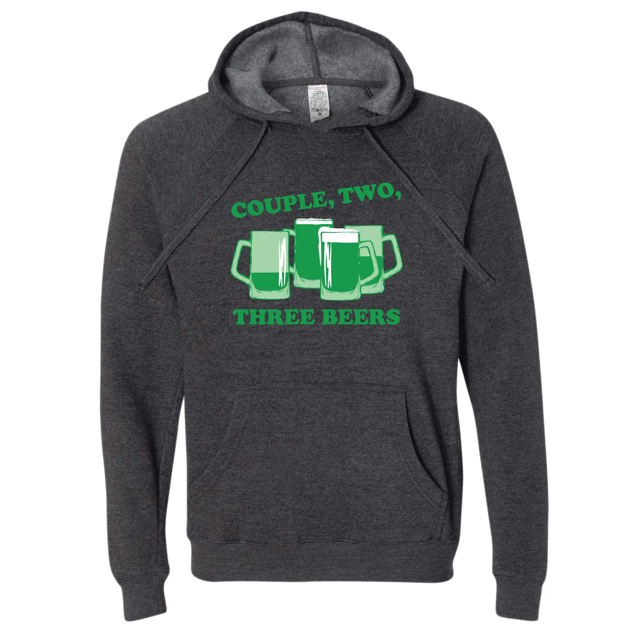 Couple, Two, Three Green Beers Minnesota Hoodie