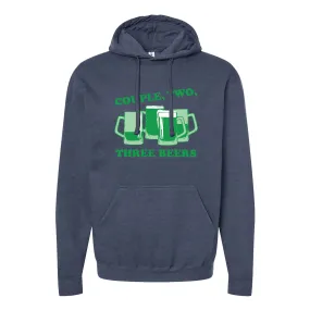 Couple, Two, Three Green Beers Minnesota Hoodie