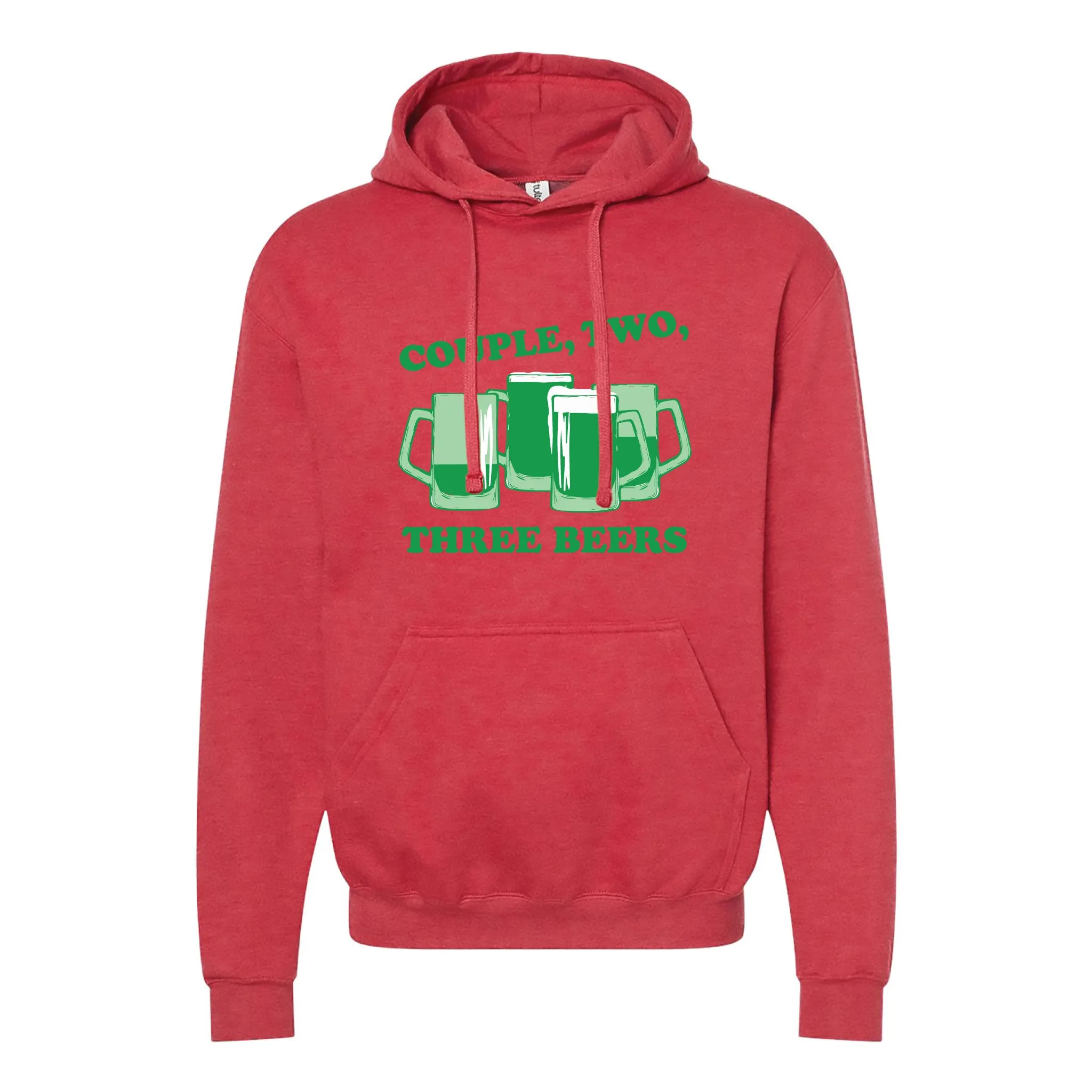 Couple, Two, Three Green Beers Minnesota Hoodie