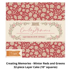 Creating Memories - Winter - 32-piece Layer Cake (10" Squares)