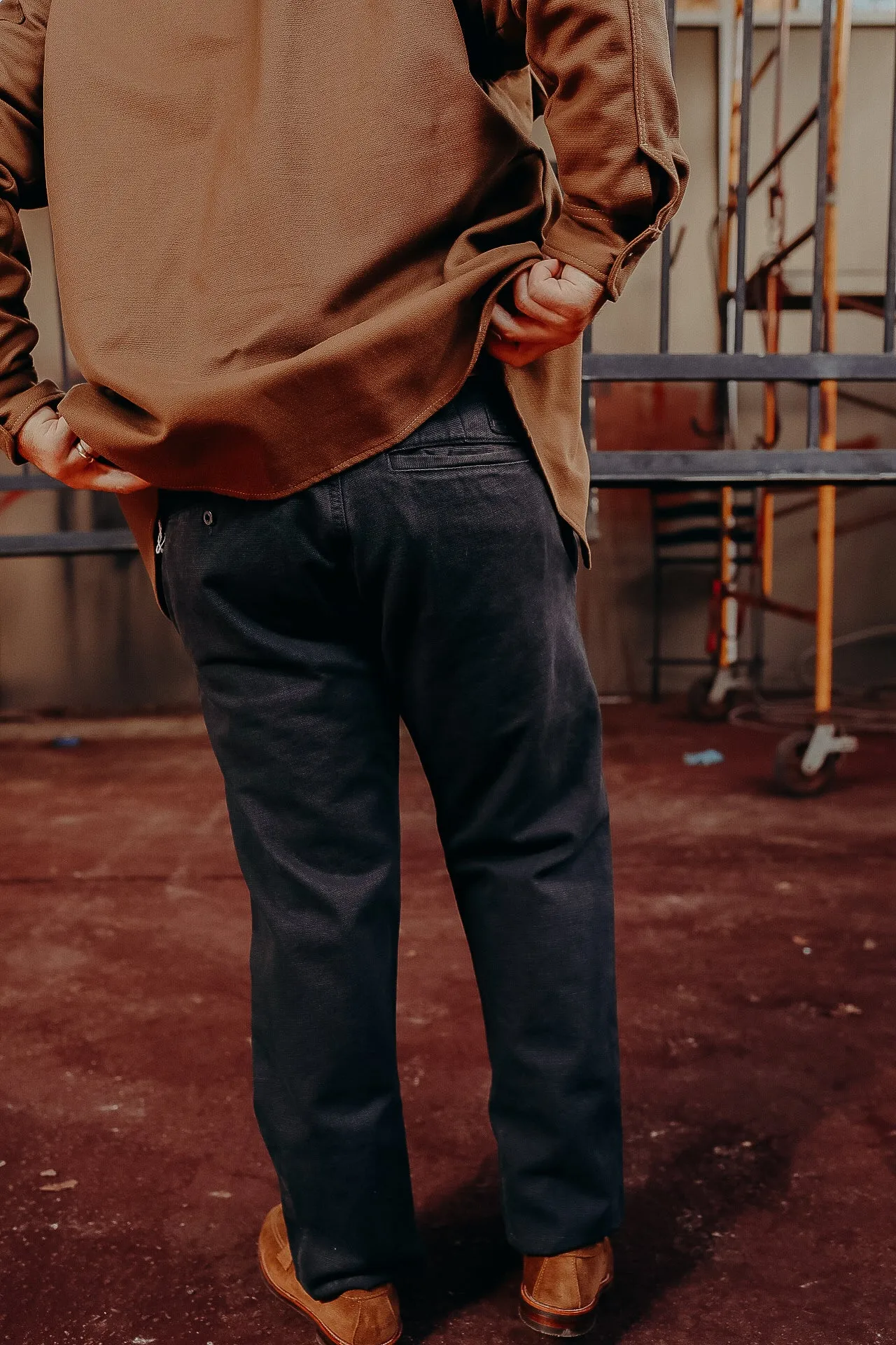 Deck Pant- 14oz Black