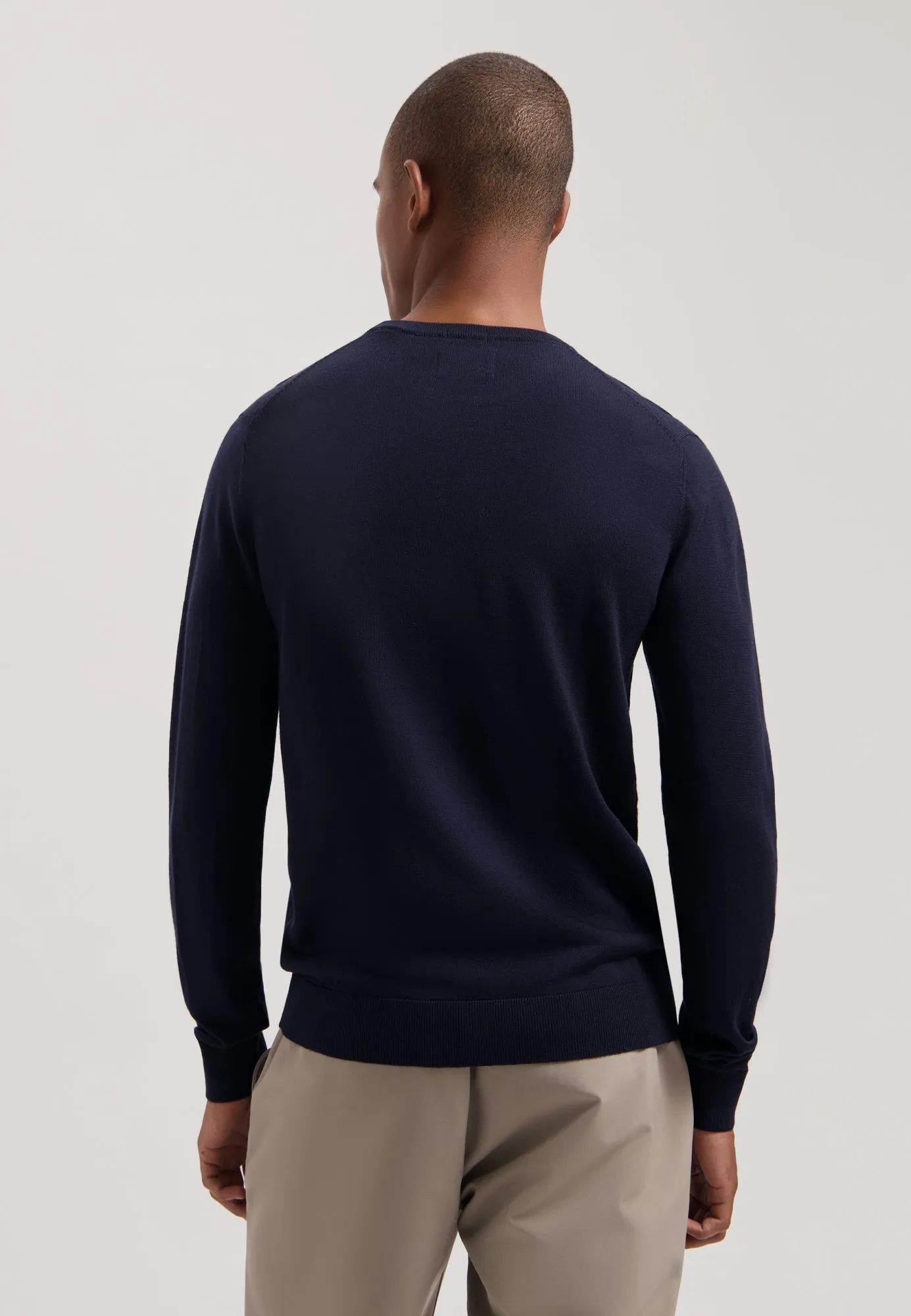 Destin Crewneck in Dark Navy