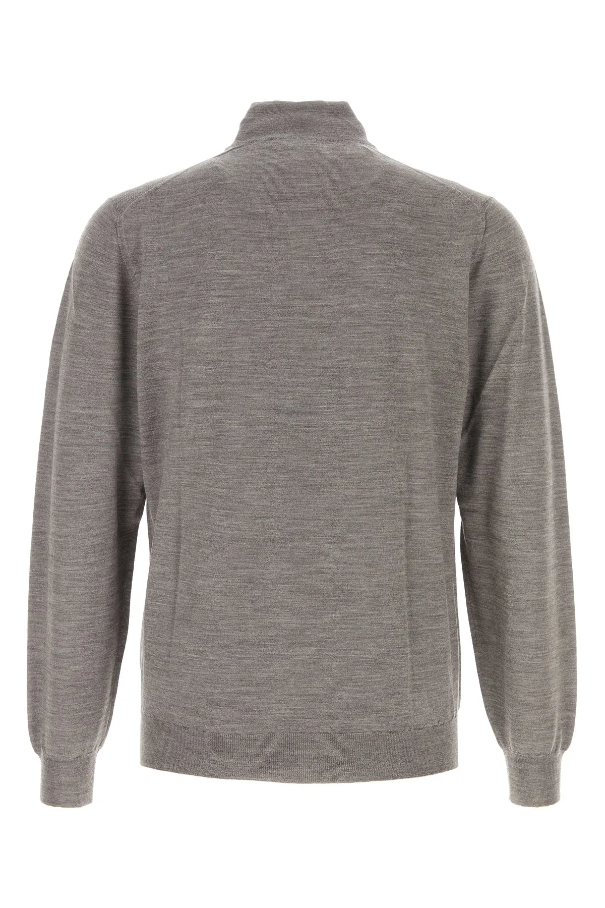 Dove grey wool Favonio sweater