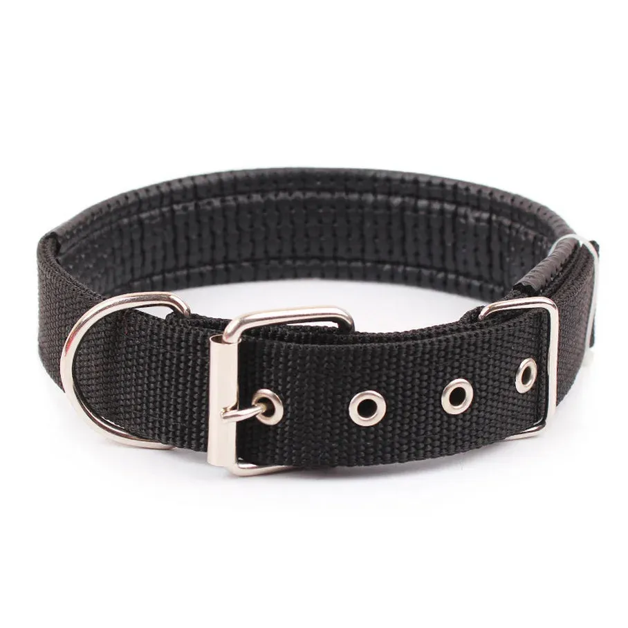 Durable Solid Nylon Dog Collar for Small, Medium, and Large Dogs – Breakaway Design
