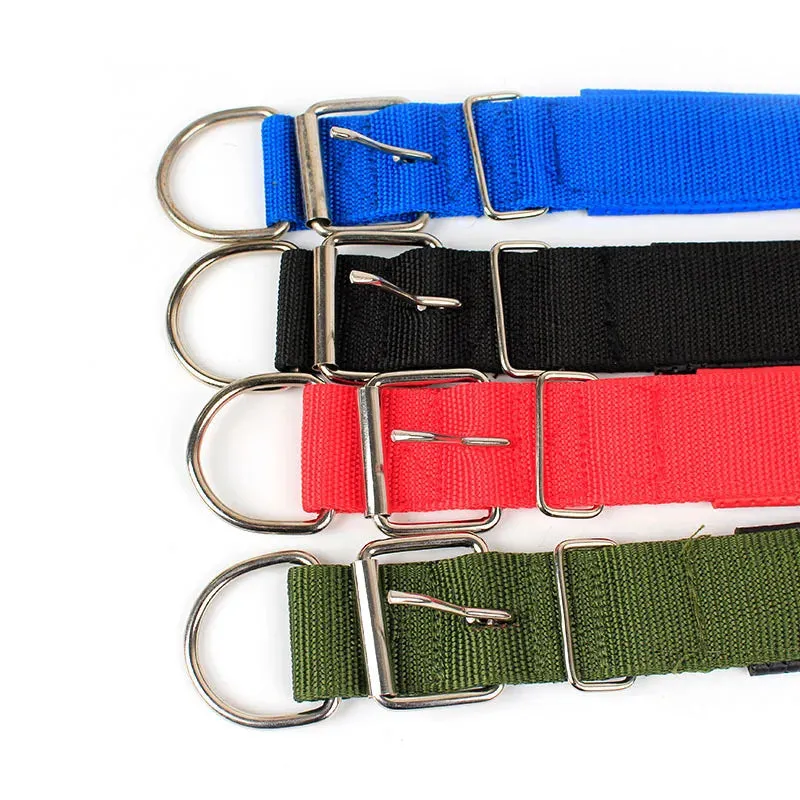 Durable Solid Nylon Dog Collar for Small, Medium, and Large Dogs – Breakaway Design