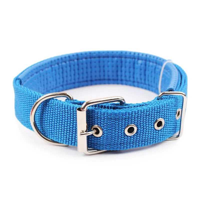 Durable Solid Nylon Dog Collar for Small, Medium, and Large Dogs – Breakaway Design